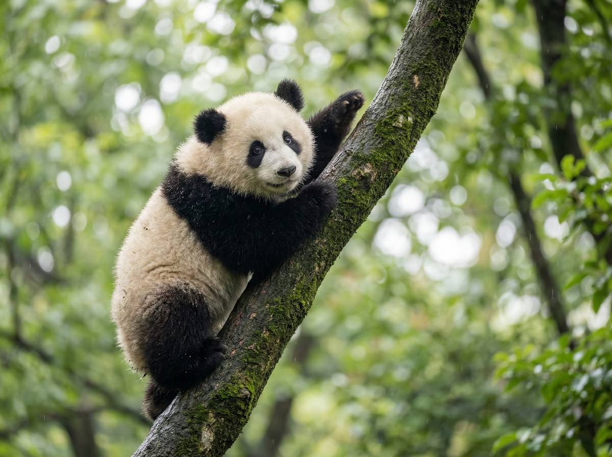 中出熊猫保护视频